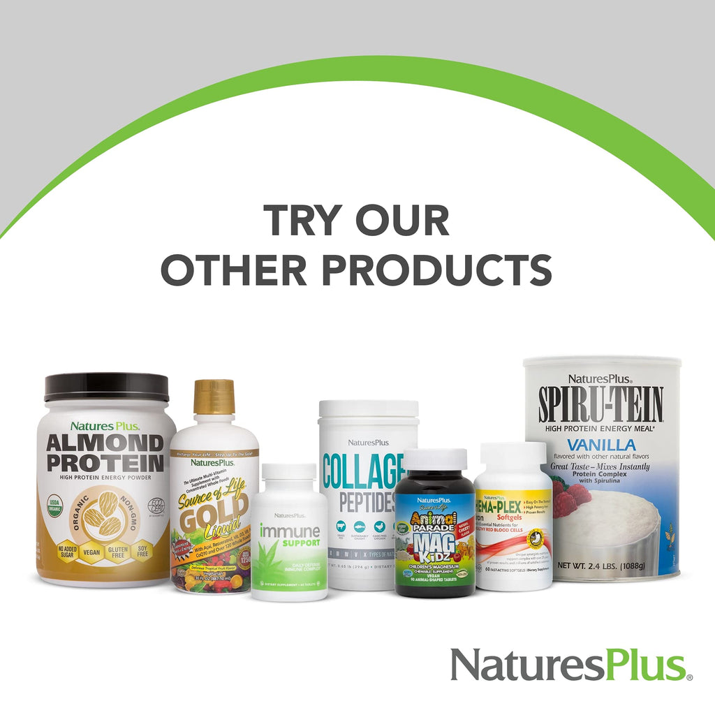 NaturesPlus Ultra II Daily Multivitamin with Whole Foods — Sustained-Release, 60 Tablets for Energy & Immune Support