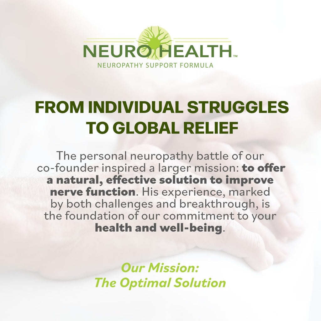 Neuro Health Nerve Support Formula for Neuropathy - Your Nerve Savior Supplement with B Vitamins and Alpha Lipoic Acid - Rapid Absorption for Nerve Discomfort Relief - 60 Capsules
