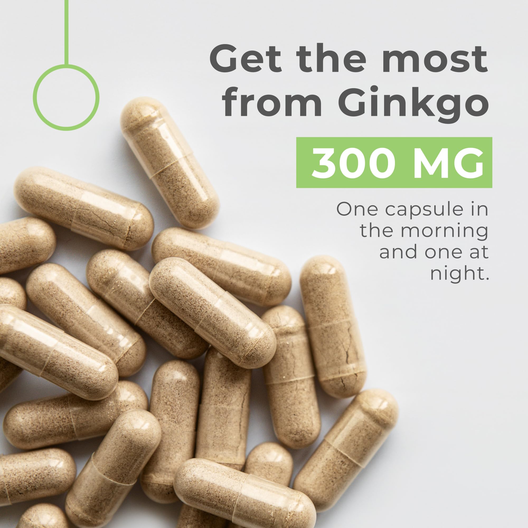 Neurogan Ginkgo Biloba Capsules - Memory & Focus (90 Vegan Capsules)