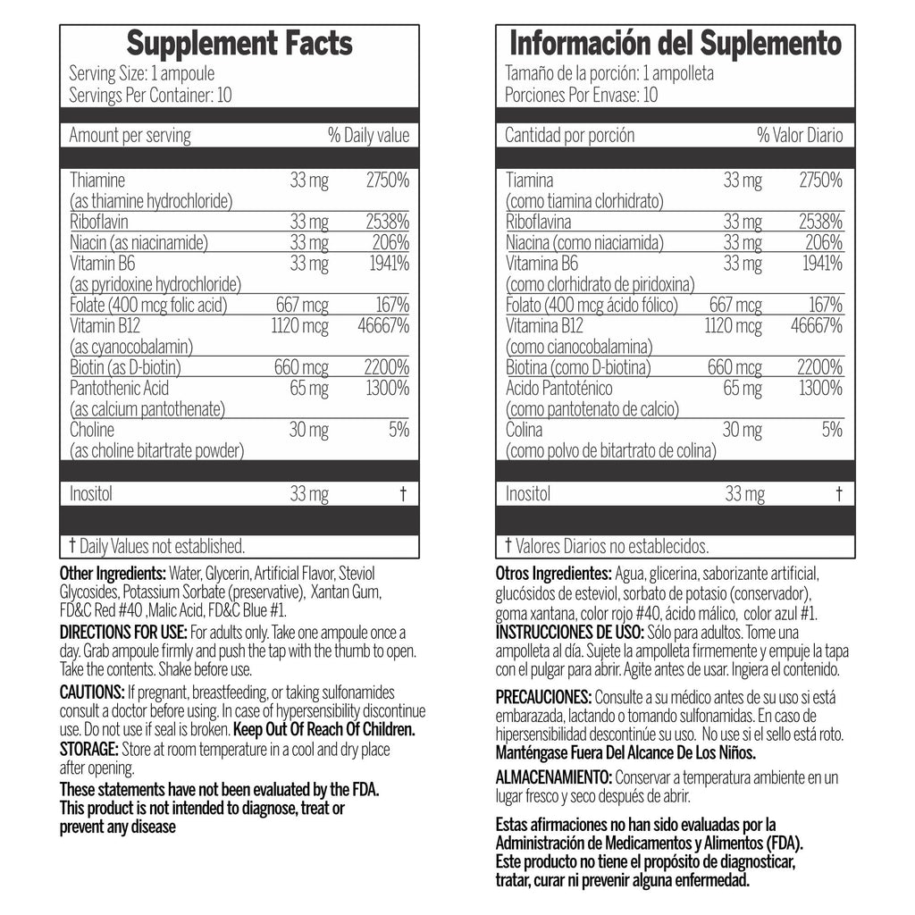 Neurovit 50,000 Vitamin B Complex Liquid – Brain & Nervous System Support