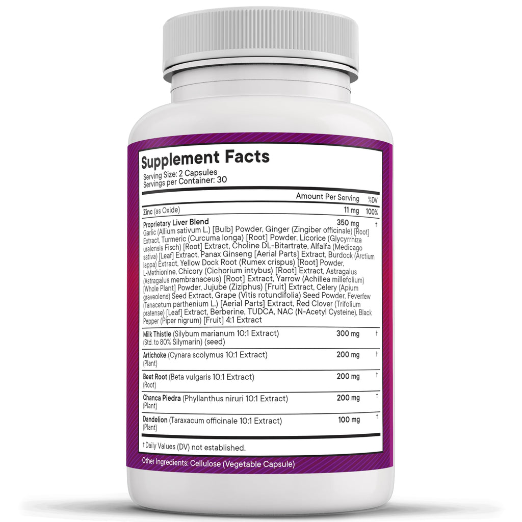 NEW AGE Milk Thistle NAC & Chanca Piedra Liver Support - 120 Count