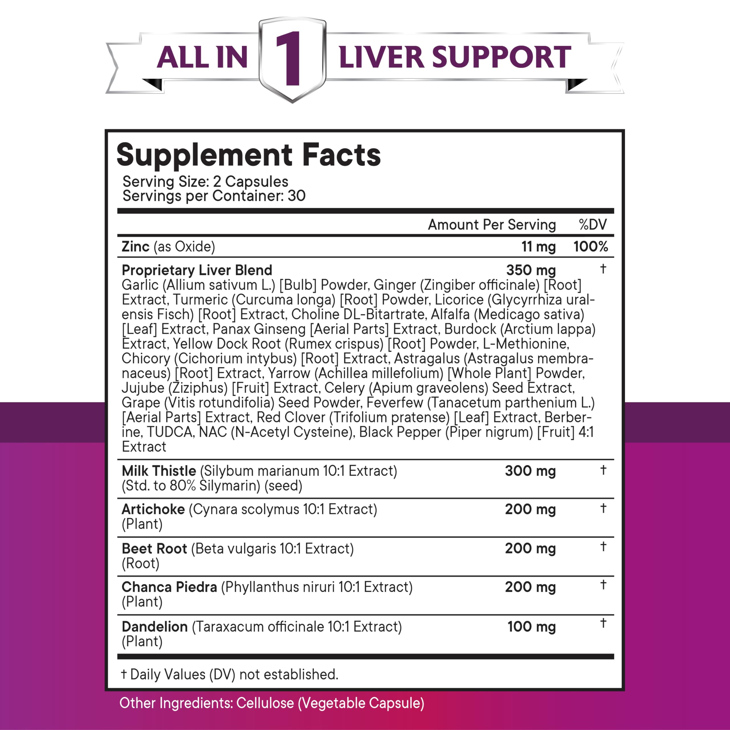 NEW AGE Liver Support – Milk Thistle, NAC, TUDCA, Chanca Piedra (60 Count)