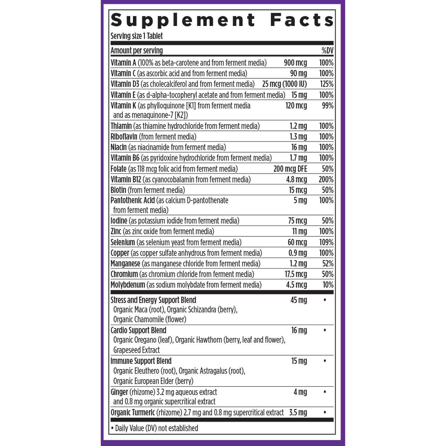 New Chapter Men's Multivitamin - Immune, Energy & Heart Support | 72 ct