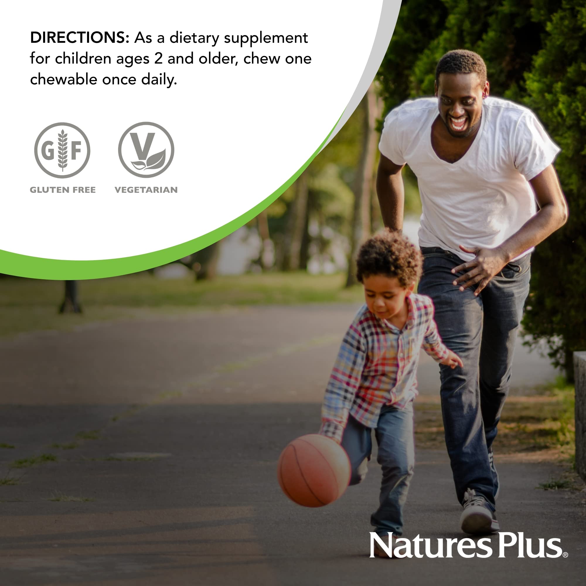 Animal Parade Sugar-Free Vitamin D3 500 IU for Children - Black Cherry (90 Chewables)