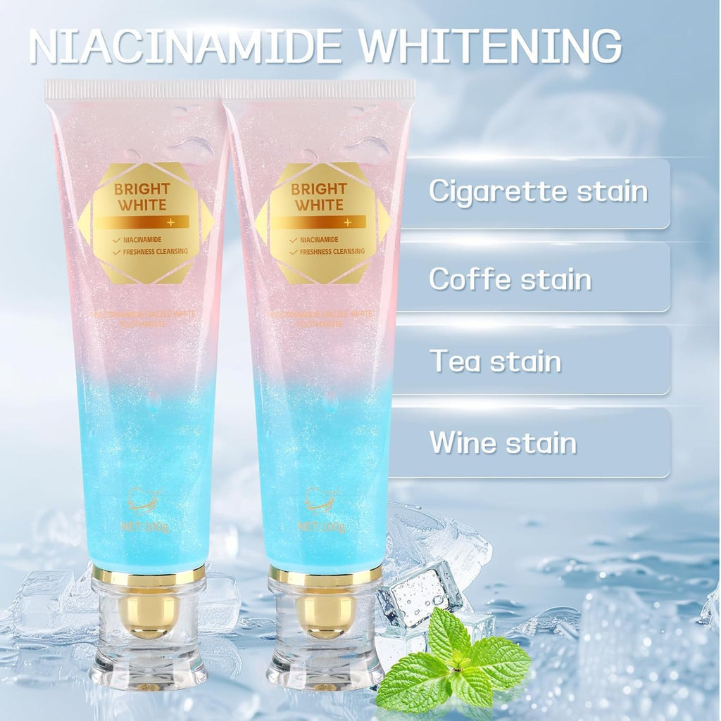 Niacinamide Whitening Toothpaste – Enamel Protection & Fresh Breath