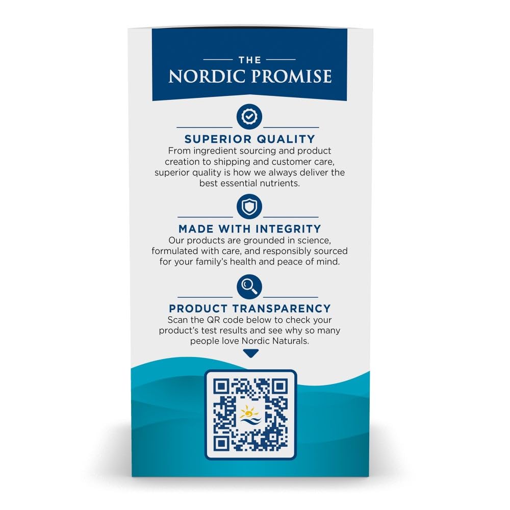 Nordic Naturals EPA Xtra Lemon – High-Intensity EPA 1640 mg | 90 Soft Gels