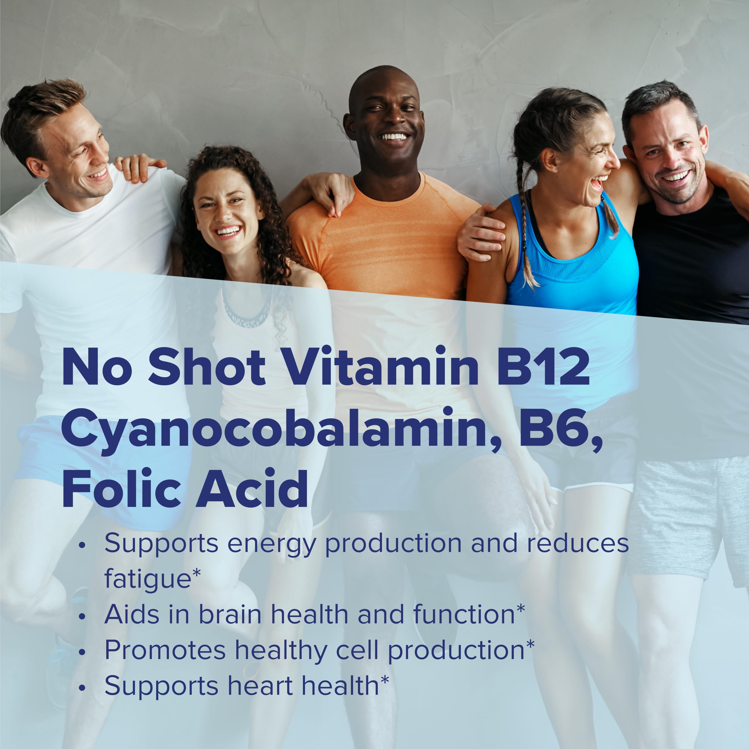 Superior Source No Shot B-12 1000 mcg, B-6 & Folic Acid 400 mcg – Sublingual Tablets