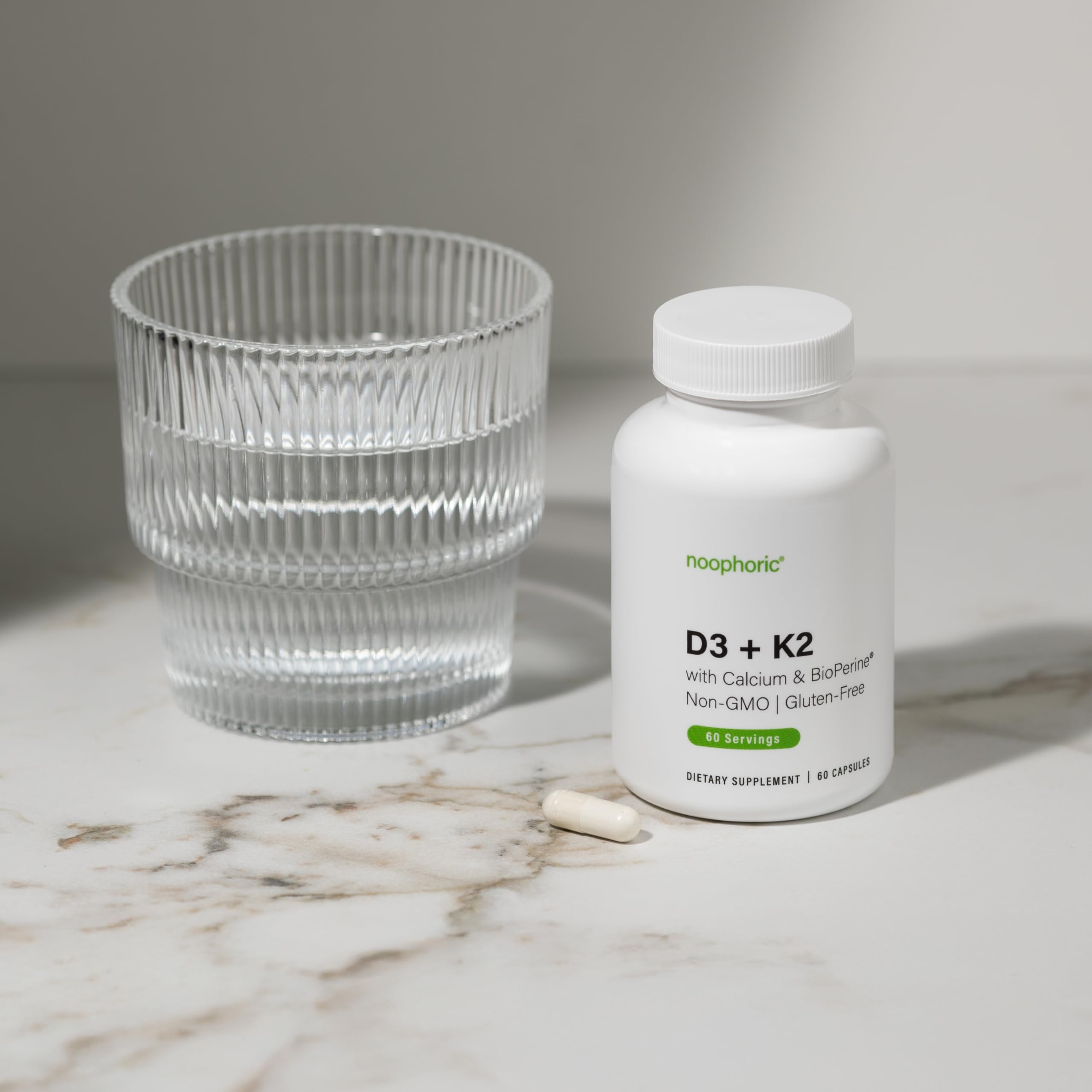 Noophoric D3 K2 5000 IU – D3 & K2 MK-7 for Bone Health