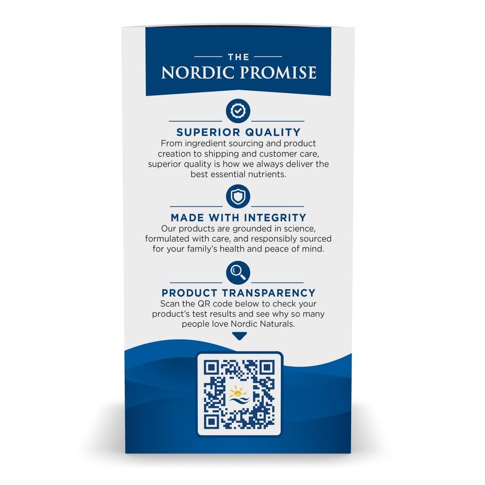 Nordic Naturals Vegetarian Magnesium Glycinate Capsules – 90 Count, 250 mg per Serving | Non-GMO, Unflavored
