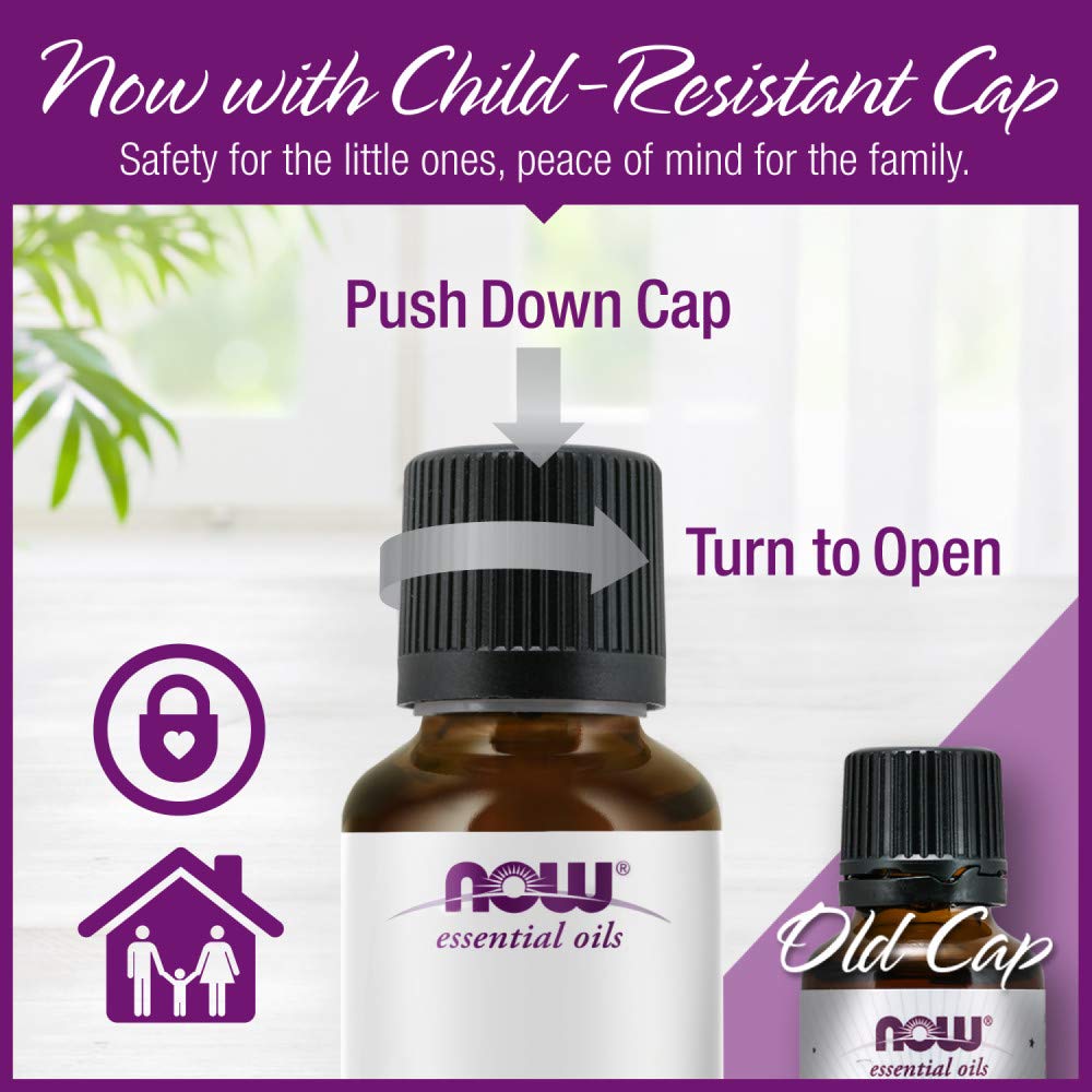 Now Peppermint Essential Oil, 4-Ounce – 100% Pure & Undiluted