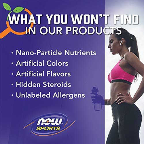 NOW Sports Arginine & Ornithine 500/250 mg – 100 Veg Capsules | Amino Acids