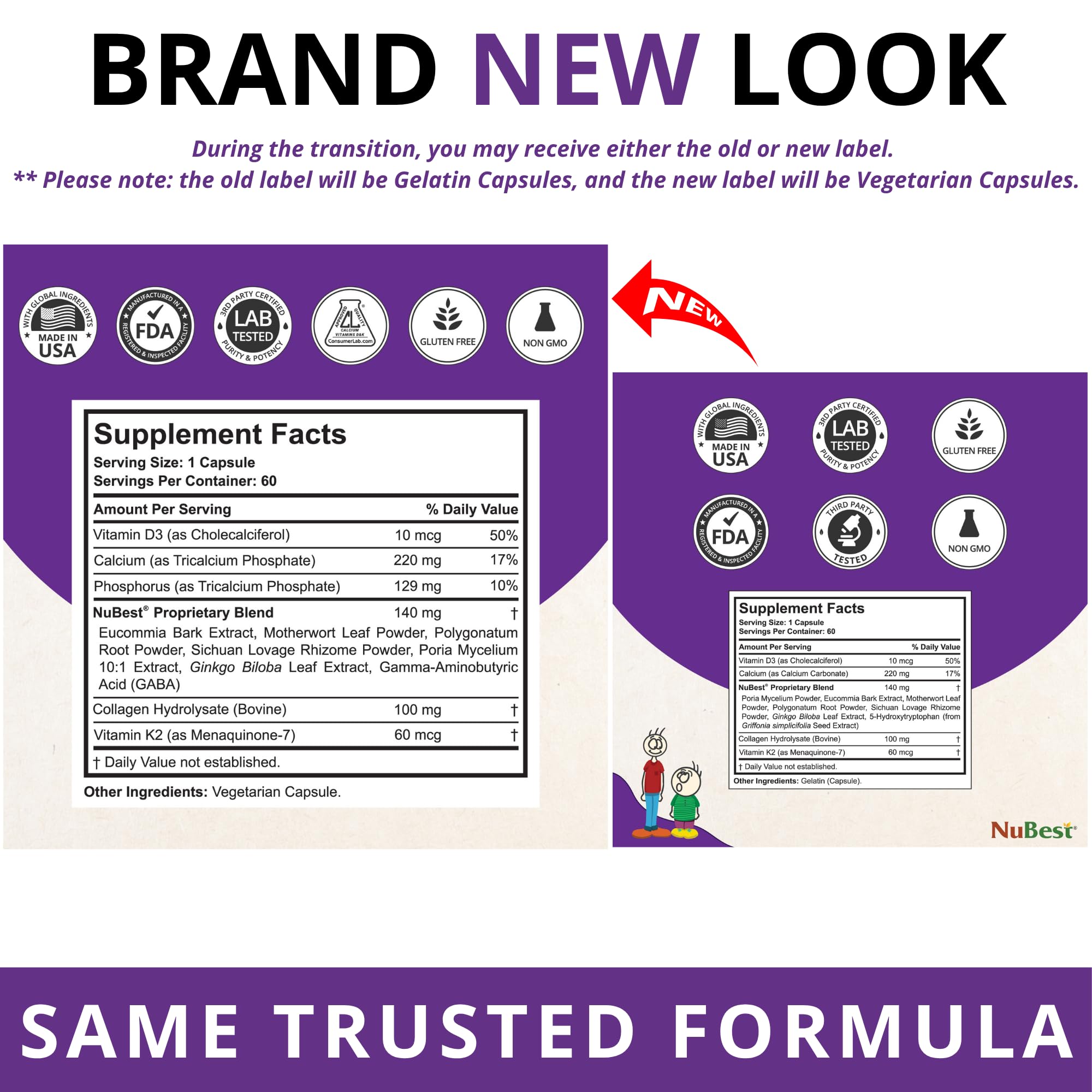 NuBest Tall 10+ – Advanced Bone Strength Formula for Kids 10+ & Teens | Supports Immunity, Development & Wellness | Pack 3 (3 Months)