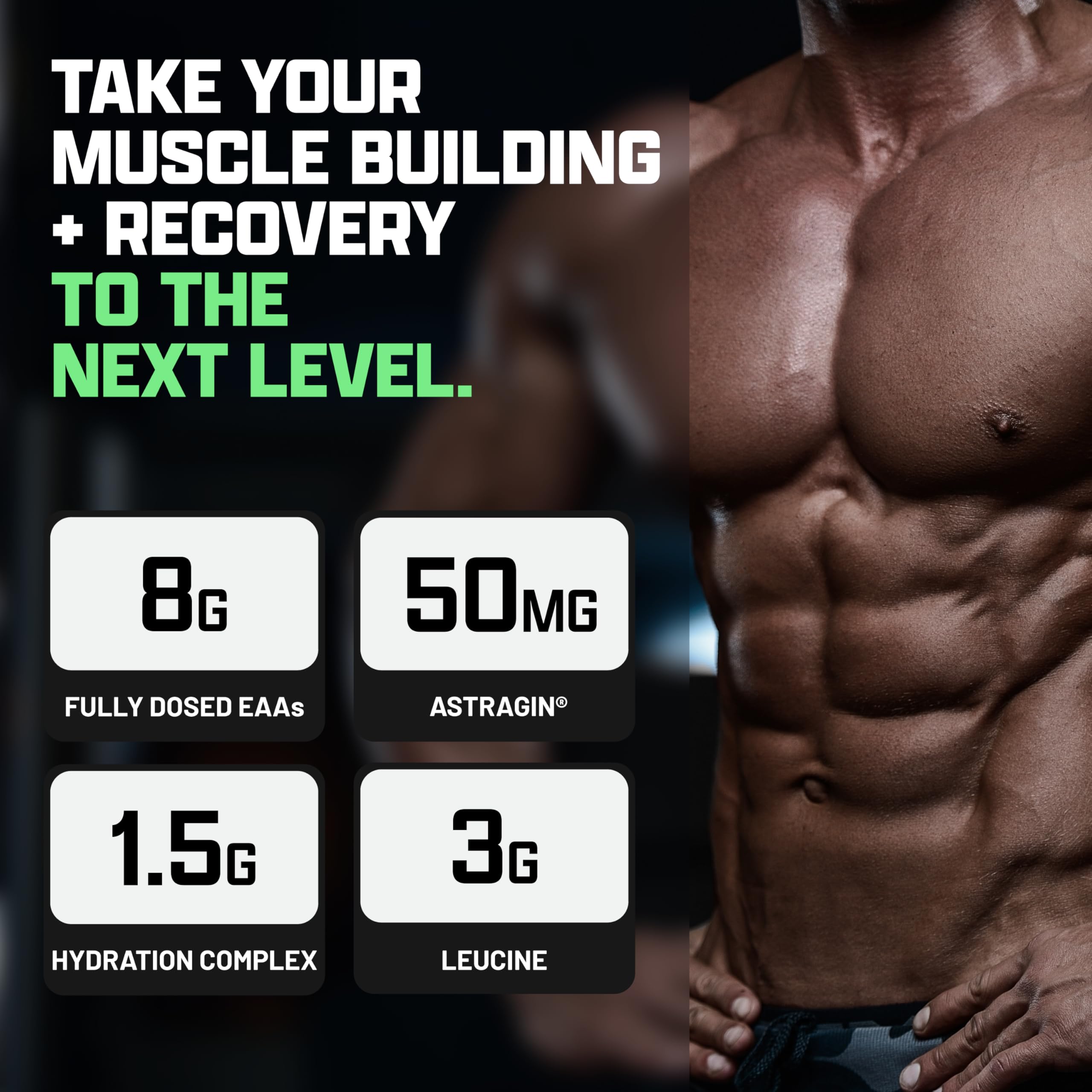Nutrex Research EAA Hydration – Essential Amino Acids + Electrolytes | Apple Pear 30 Servings