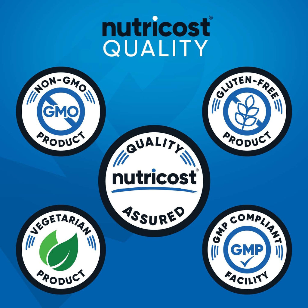Nutricost BCAA+ Hydration Peach Mango - 20 Stickpacks | Gluten-Free & Non-GMO