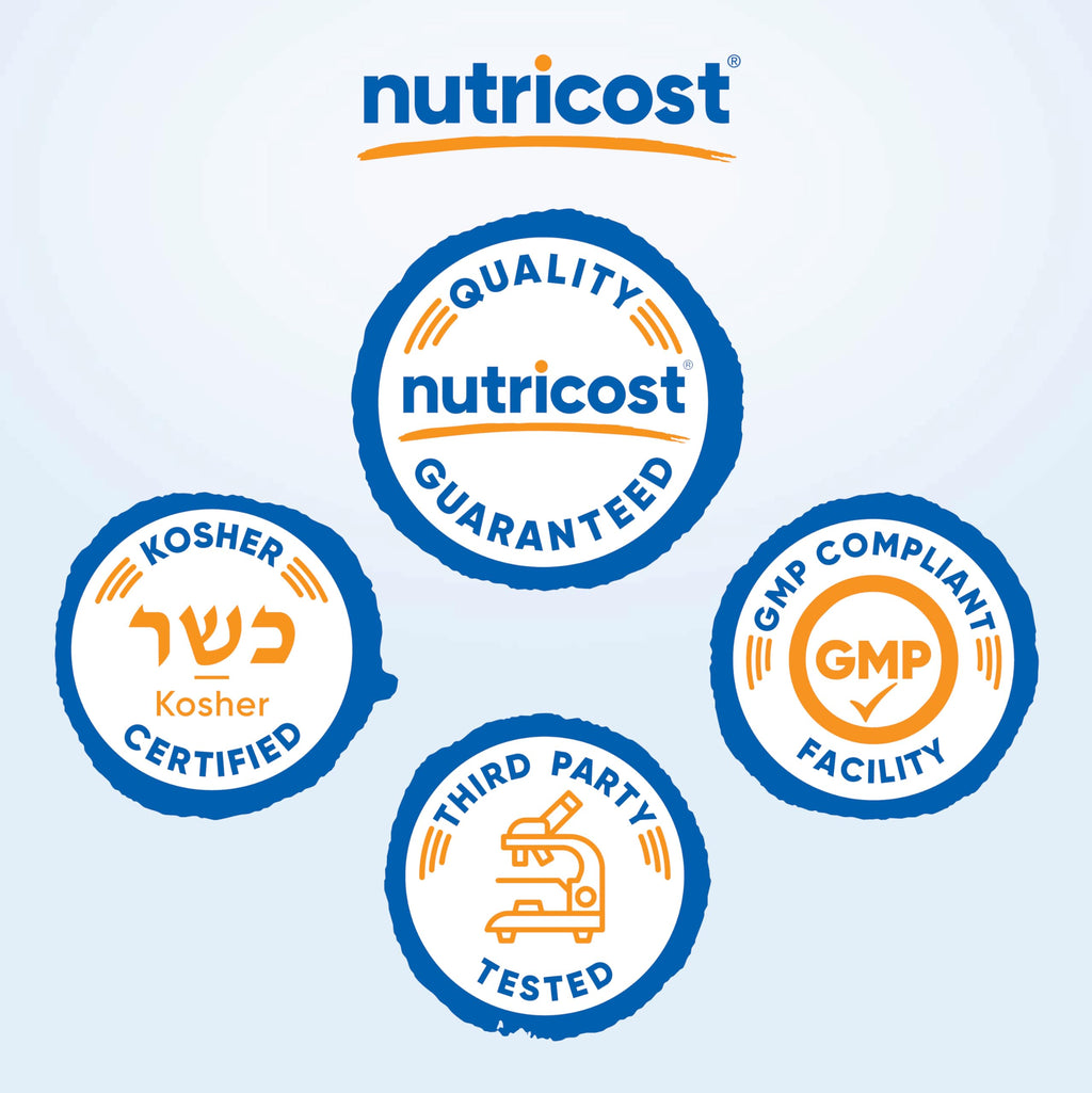 Nutricost Empty Capsules Size 00 - 500 Count | Kosher, Non-GMO, Soy Free, Gluten Free