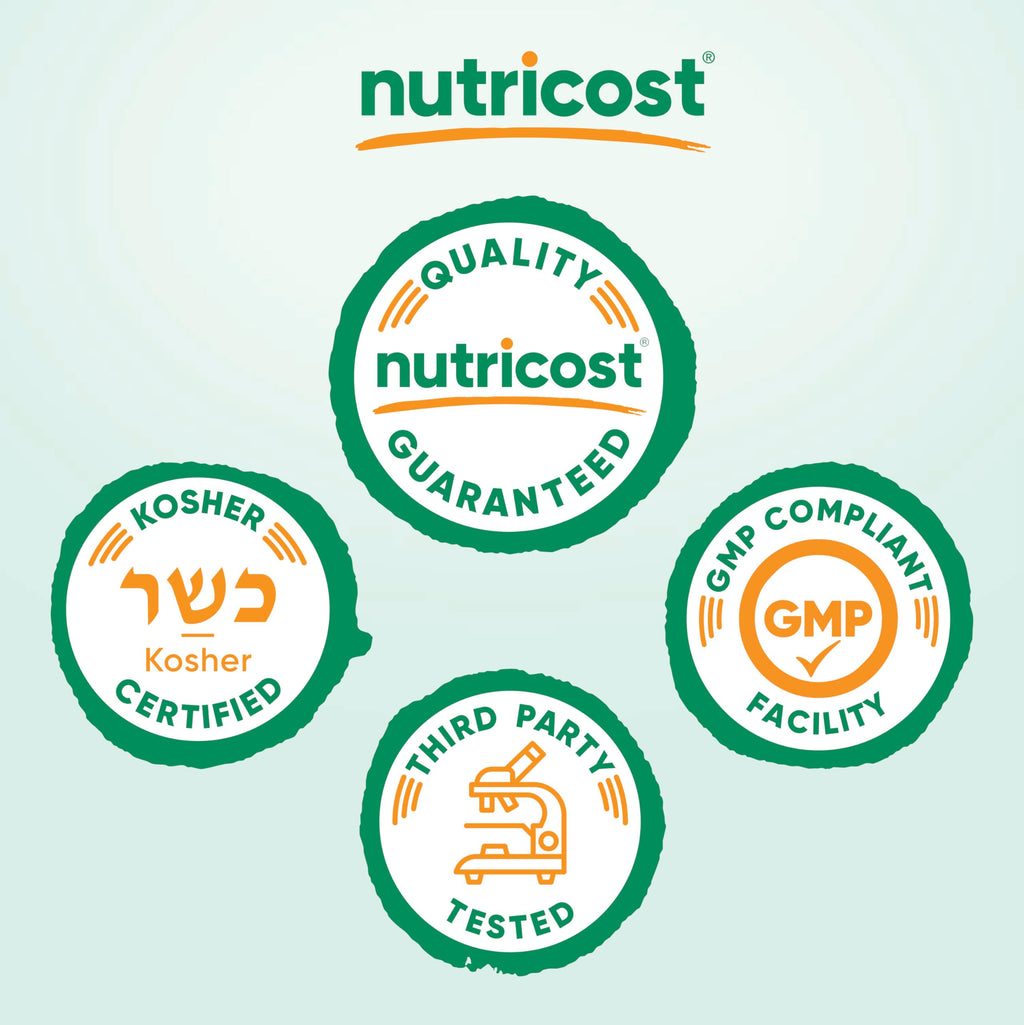Nutricost Empty Capsules Size 1 Vegan – 500 Clear Plant-Based Capsules, Kosher & Halal Certified