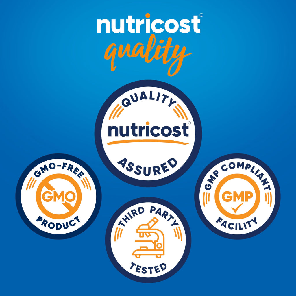 Nutricost Fiber Gummies (Berry Flavored) – 6g per Serving, 120 Gummies, Vegan