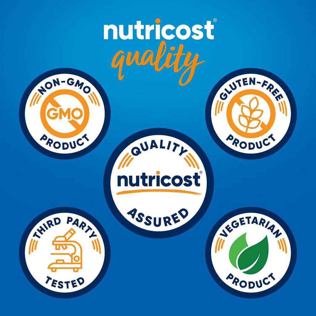 Nutricost Serrapeptase 120,000 SPU - 120 Capsules | Gluten Free, Non-GMO, Vegetarian Friendly