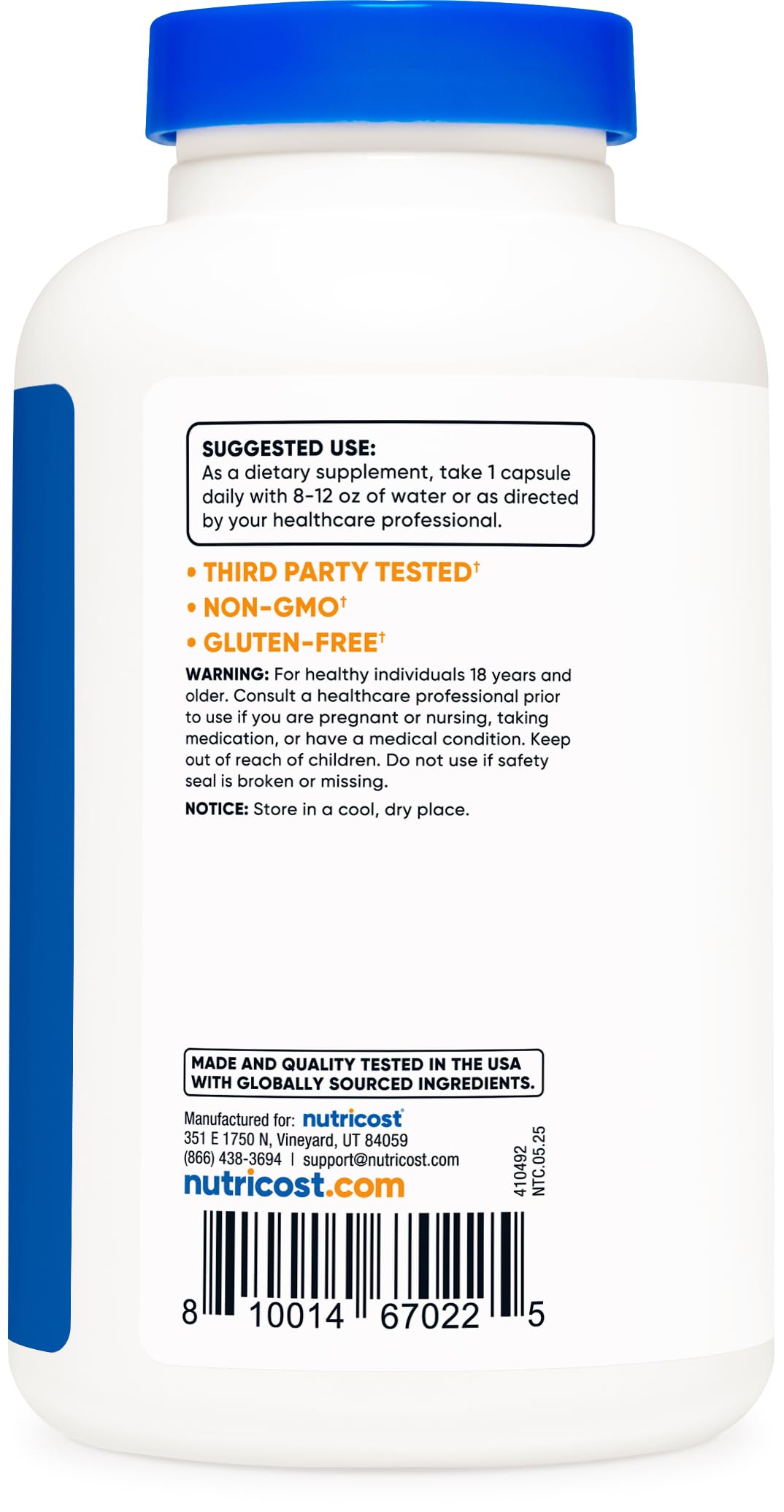 Nutricost Tart Cherry Extract 3000mg – 240 Vegetarian Capsules | Gluten Free, Non-GMO (Pack of 2)