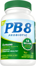 Nutrition Now PB8 Pro-Biotic Vegetarian Acidophilus – Pack of 3 x 120 Vegetarian Capsules