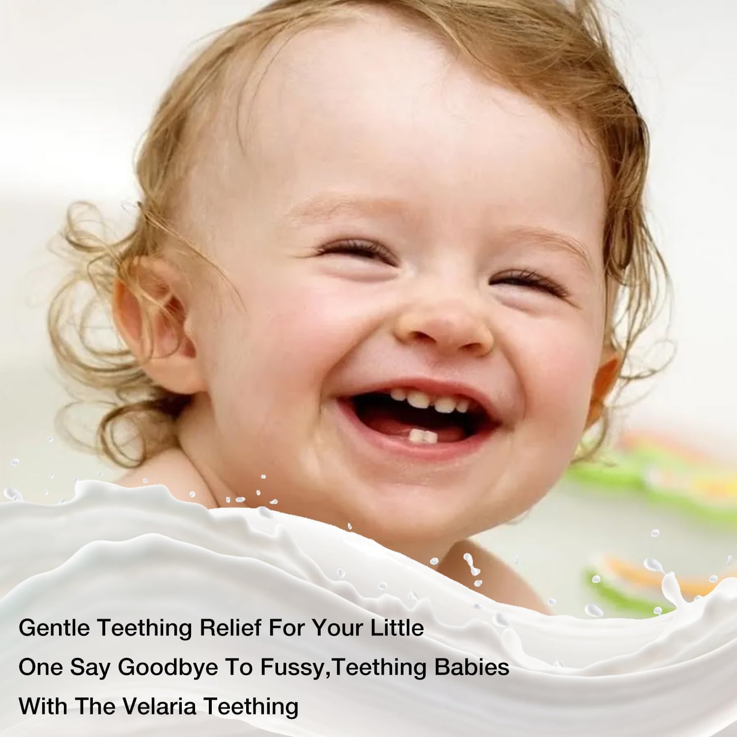 Obvira Mamas Teething Roller – Chamomile & Rose Oil, Gentle Baby Teething Massage