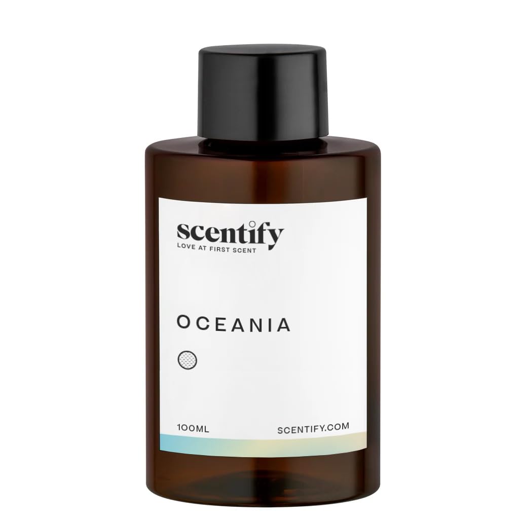 Scentify Oceania Aroma Oil Refill – Diffuser Scent, 100ml, Orange, Apple, White Tea & Lavender