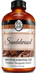 Oil of Youth Sandalwood Essential Oil (8 fl oz) | Therapeutic-Grade
