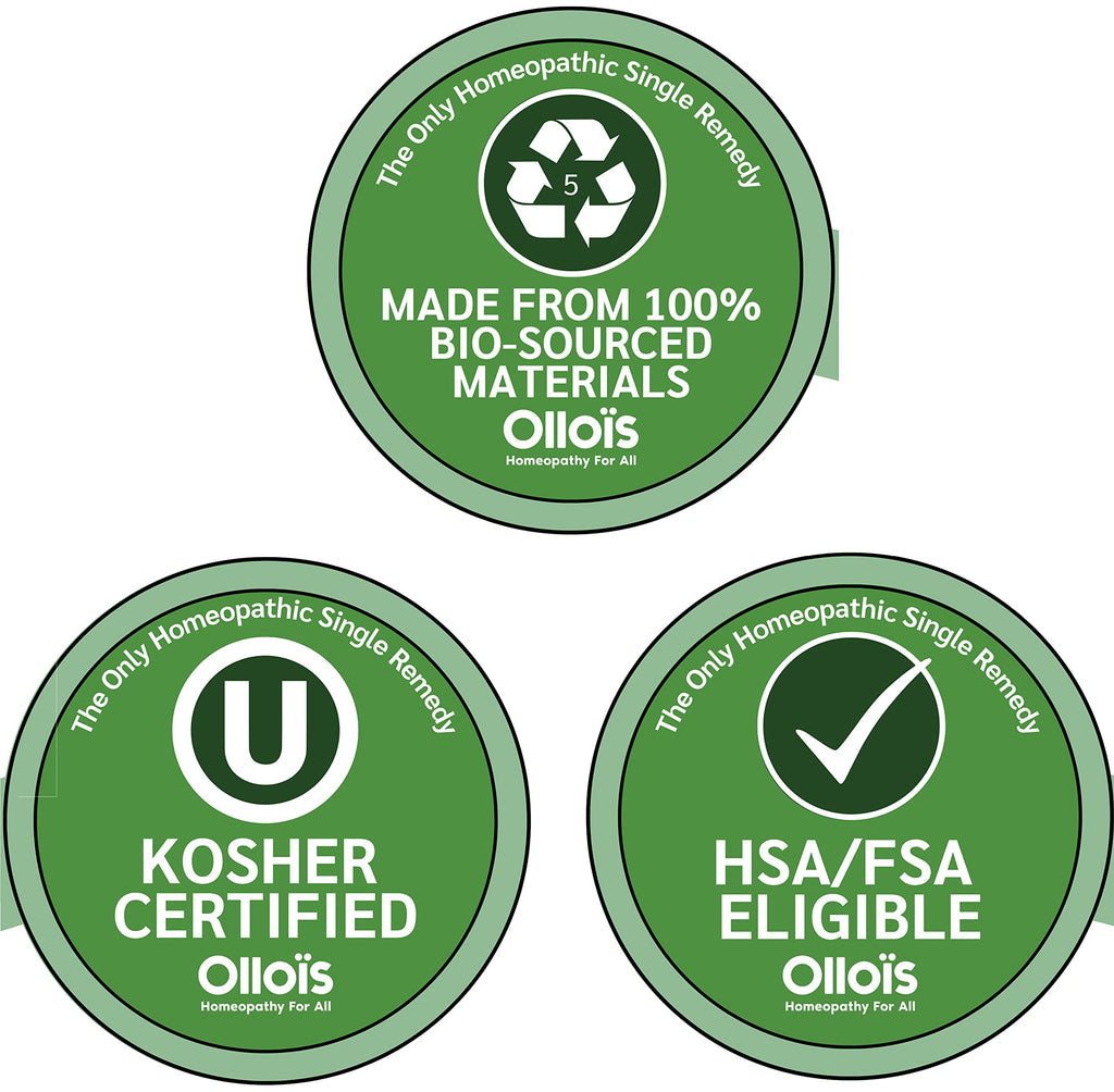 OLLOIS Histaminum Hydrochloricum 200ck - Organic, Lactose-Free, Vegan (80 Pellets)