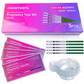 [5 Pack] OMGWYSIWYG Pregnancy Test Strips Bulk – HCG Early Detection, Easy at Home