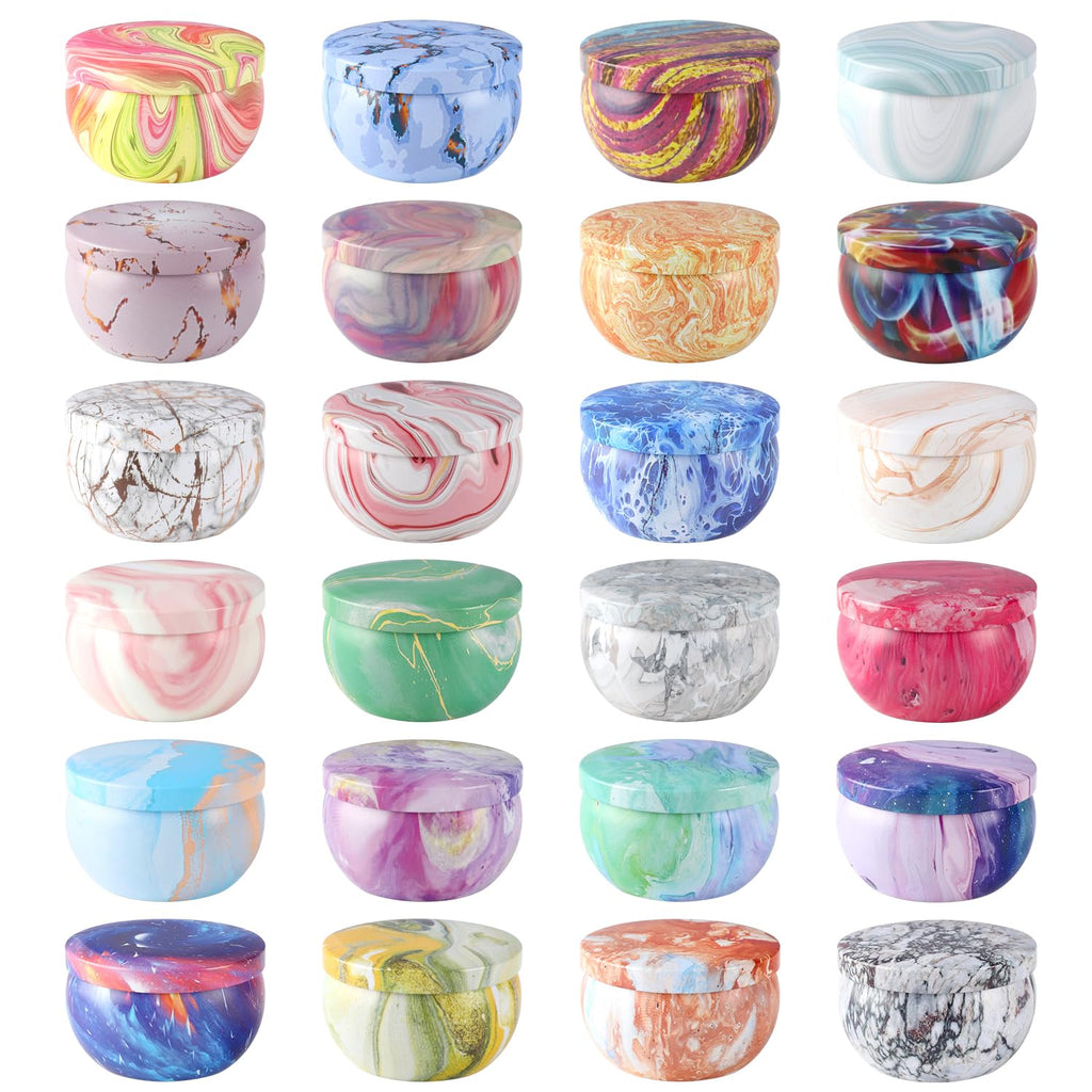 Onebird 24-Piece Scented Candle Gift Set | 100% Soy Wax Aromatherapy Candles