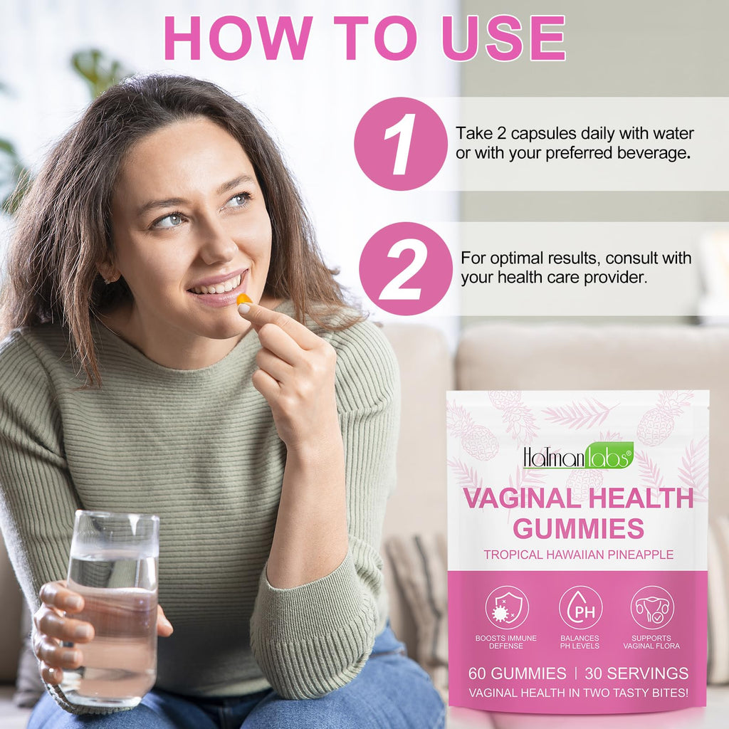 Onznoz Vaginal Probiotics for Women - PH Balance Gummies, Vaginal Health & Flora