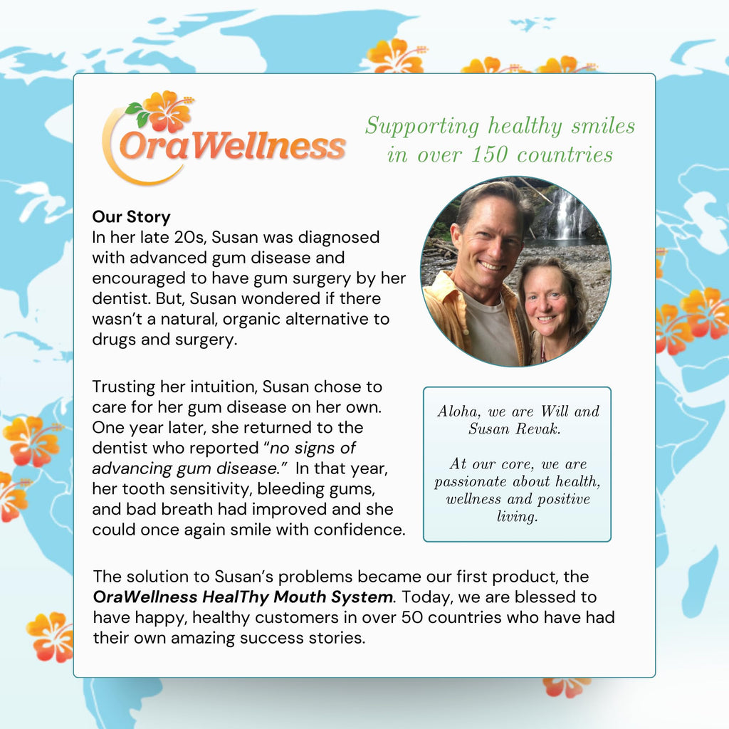 OraWellness Nut Free Organic Tooth Oil – USA Made, Fluoride Free, 3-Pack