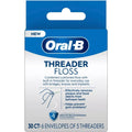 Oral-B Glide Threader Floss (Pack of 4) - For Bridges, Braces & Implants