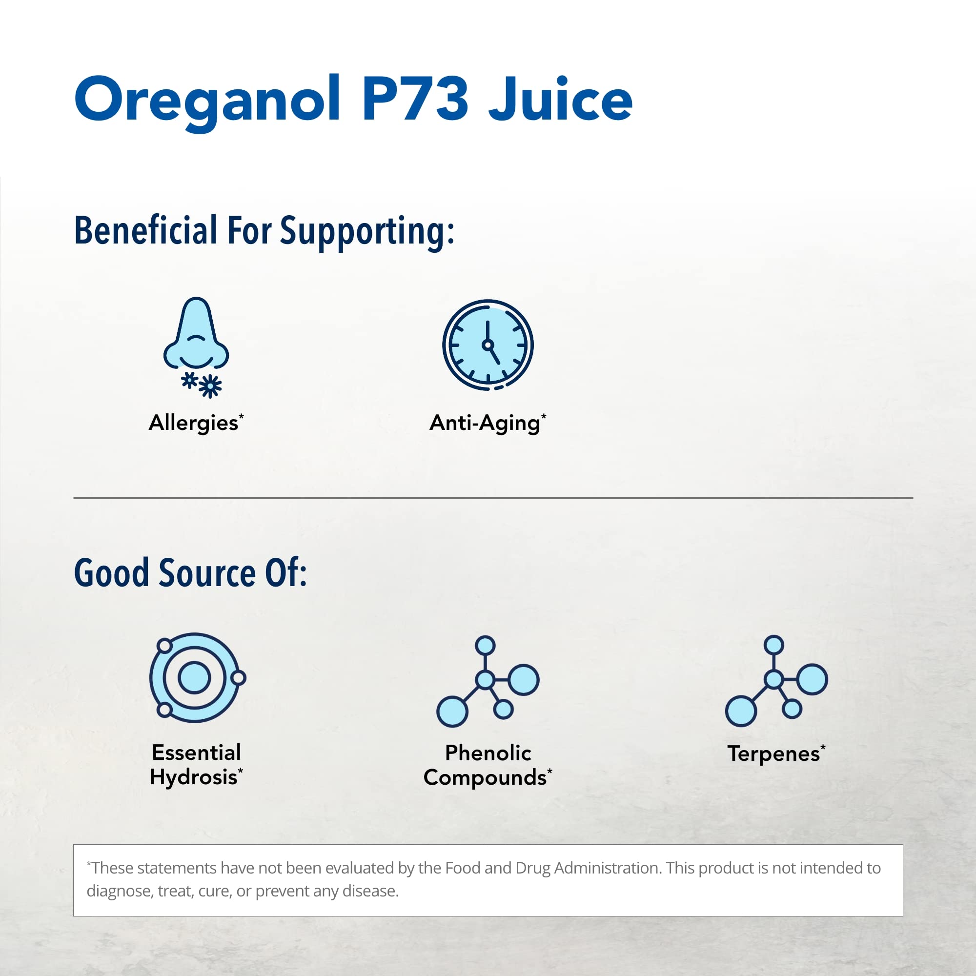 NORTH AMERICAN HERB & SPICE Oreganol P73 Juice 12 fl oz x5 | Wild Oregano Oil for Heart, Digestive & Immune Health | Non-GMO