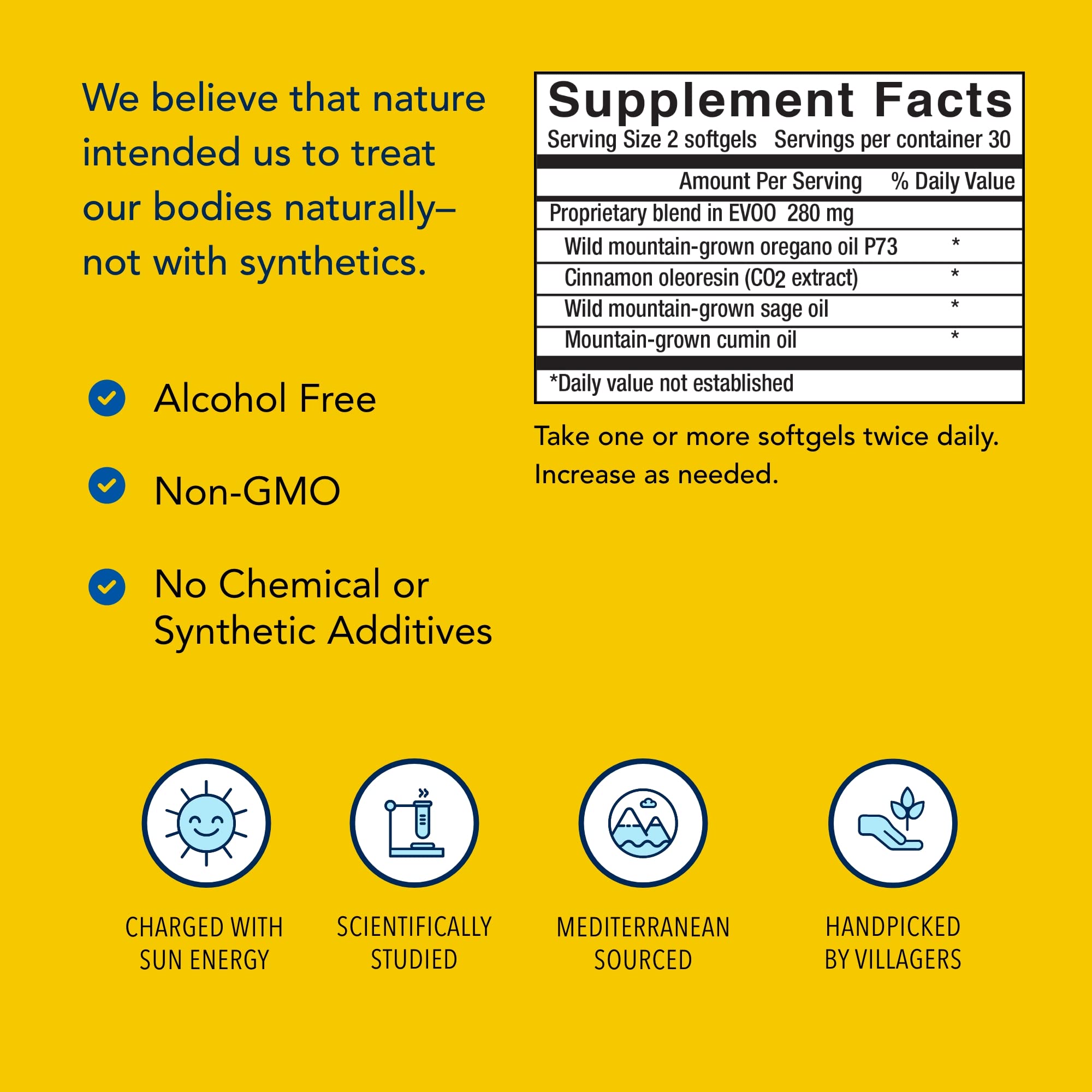 OregaResp P73-60 Softgels – Immune & Respiratory Support (Non-GMO) – 30 Servings