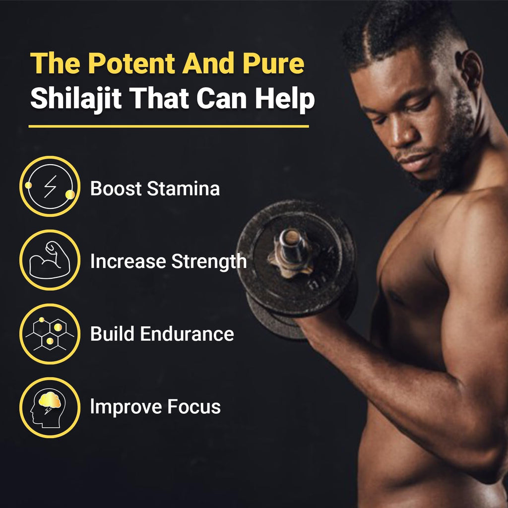 Himalayan Shilajit Gummies with Ashwagandha & Gokshura – Organic & Non-GMO