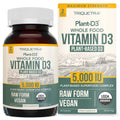 Organic Vitamin D3 5000 IU – Vegan Plant-Based Cholecalciferol, 60 Capsules