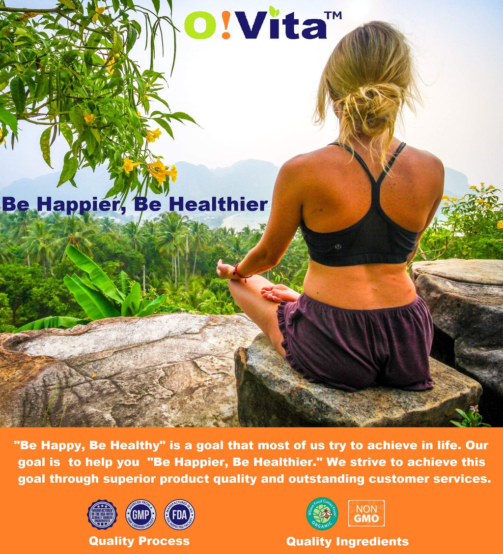 O!VITA Premium Digestive Enzymes – Plant-Based Enzymes for Better Digestion & Nutrient Absorption (60 Veggie Capsules)