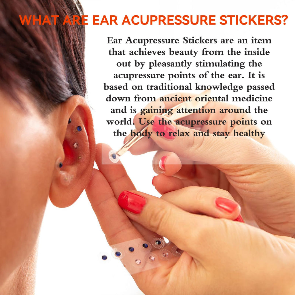 Pddolw Ear Seeds Acupuncture Kit – Relaxation & Easy Use (100 Pcs)