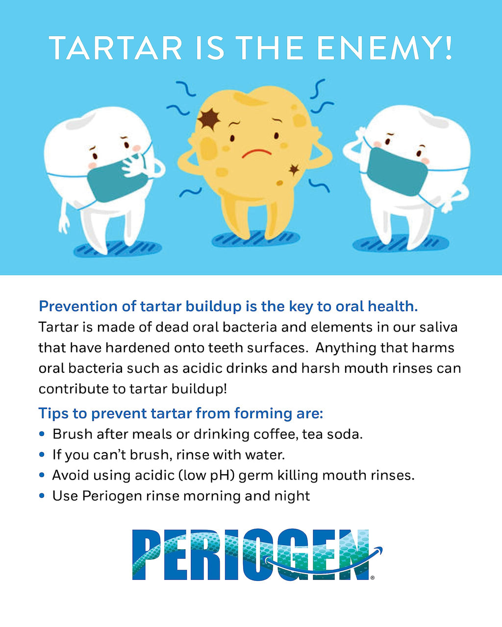 Periogen Toothpaste 2-Pack – SLS Free, Tartar & Plaque Control