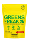 Pharmafreak Greens Freak – Sweet Apple Greens Powder with Spirulina & 30+ Ingredients