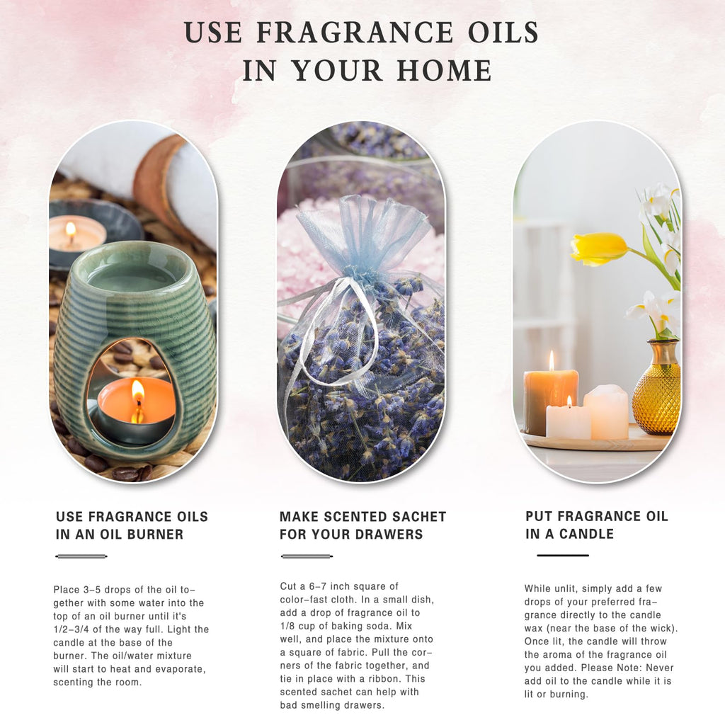PHATOIL Cherry Fragrance Oils – 100ml (3.38 fl oz) for Aromatherapy, Diffusers, Candles & Soaps