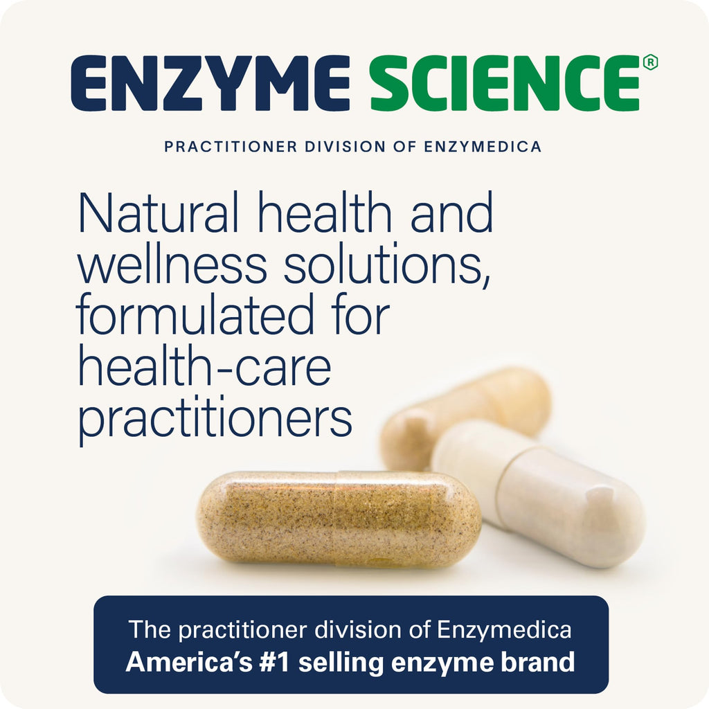 Enzyme Science Pea + Turmeric Curcumin Supplement for Nervous, Immune, & Muscular Support - 120 Capsules