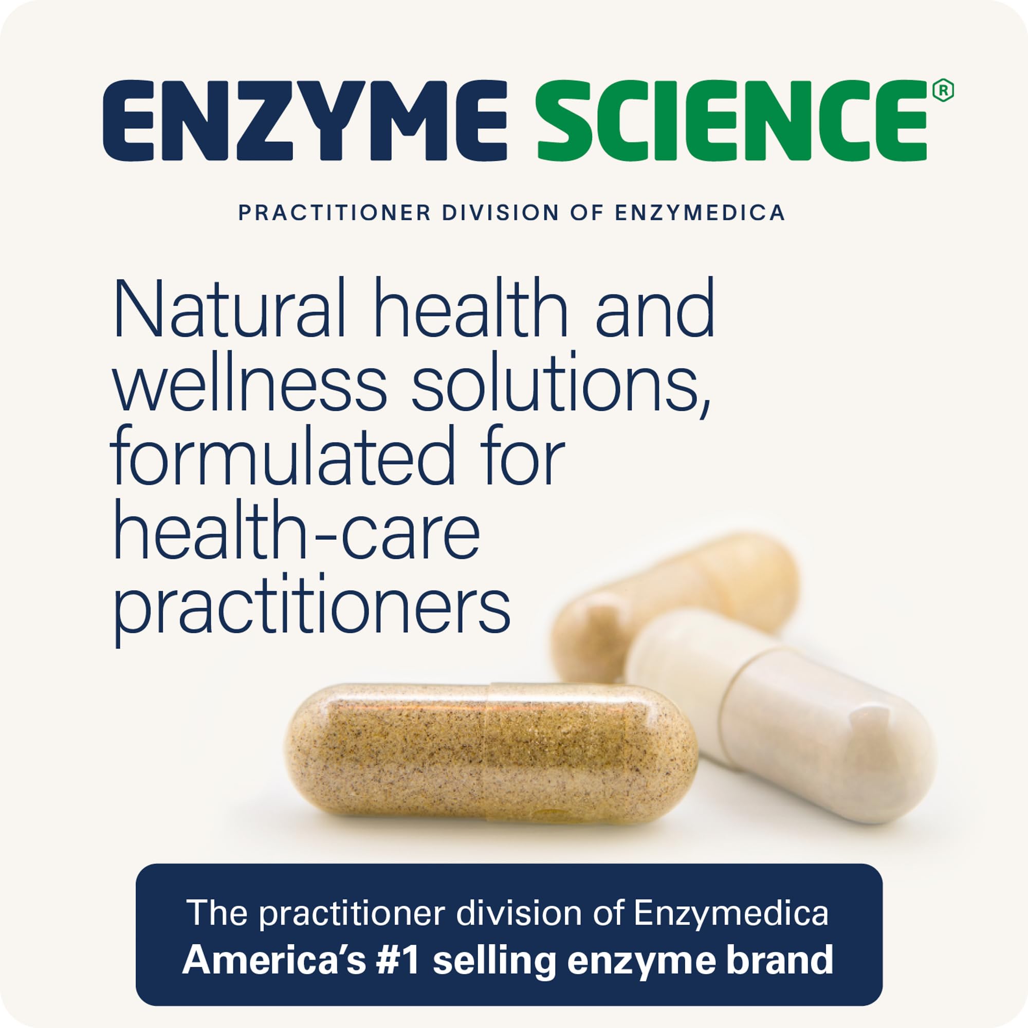 Enzyme Science Pea + Turmeric Curcumin Supplement for Nervous, Immune, & Muscular Support - 120 Capsules