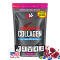 PhysiVantage Supercharged Collagen Peptides Powder – Hydrolyzed Collagen for Joints, Tendons, Ligaments & Skin Health | Grass-Fed, Vitamin C, BCAAs | 16oz