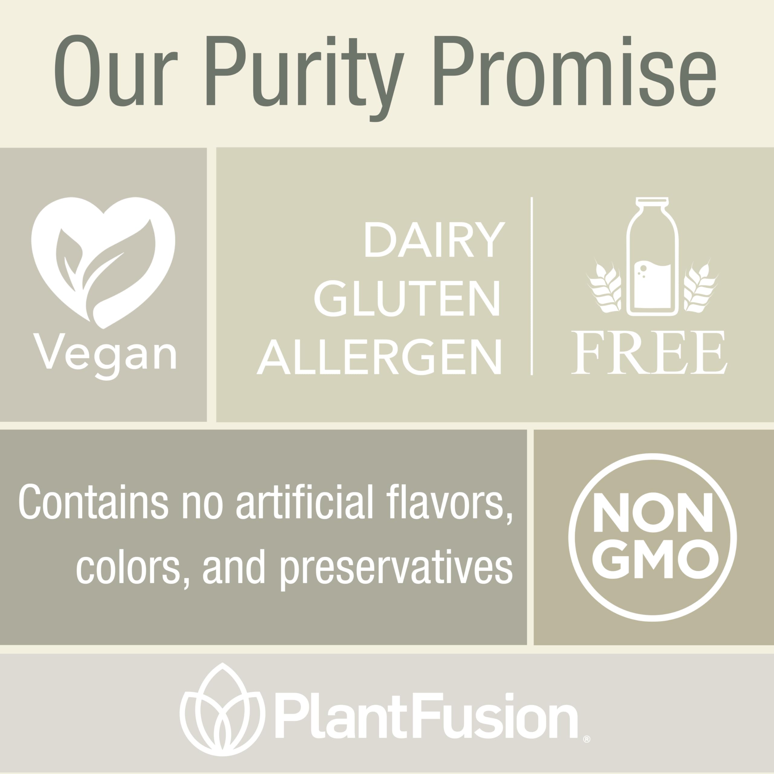 PlantFusion Mushroom Protein Powder – 3 in 1 Vegan Protein, Adaptogen, Chocolate 1lb