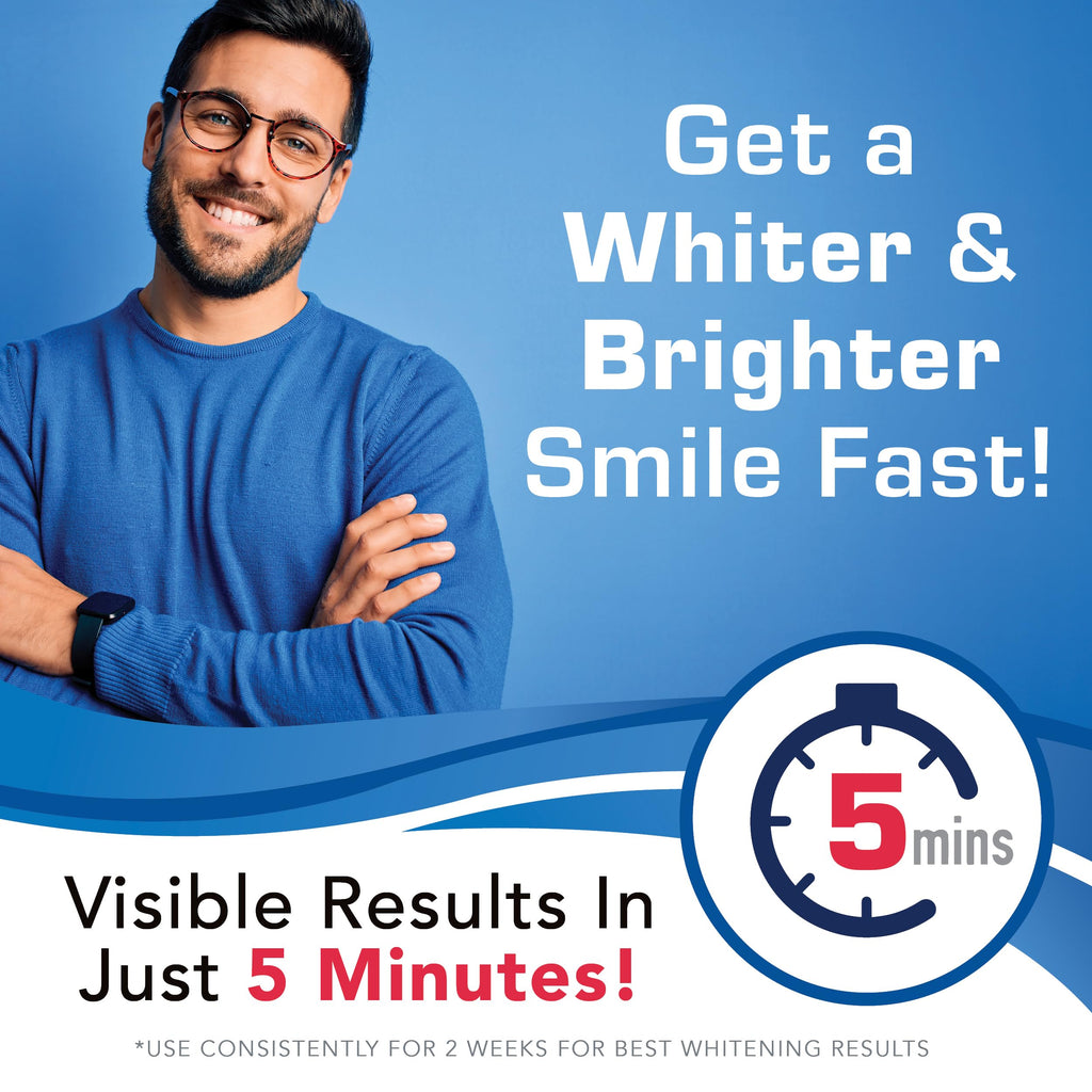 Plus White Speed Whitening Gel - 5 Minute Teeth Whitening (2 oz, Pack of 2)