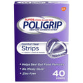 Poligrip Comfort Seal Strips 40 ct – Pack of 3 | Zinc-Free Denture Adhesive