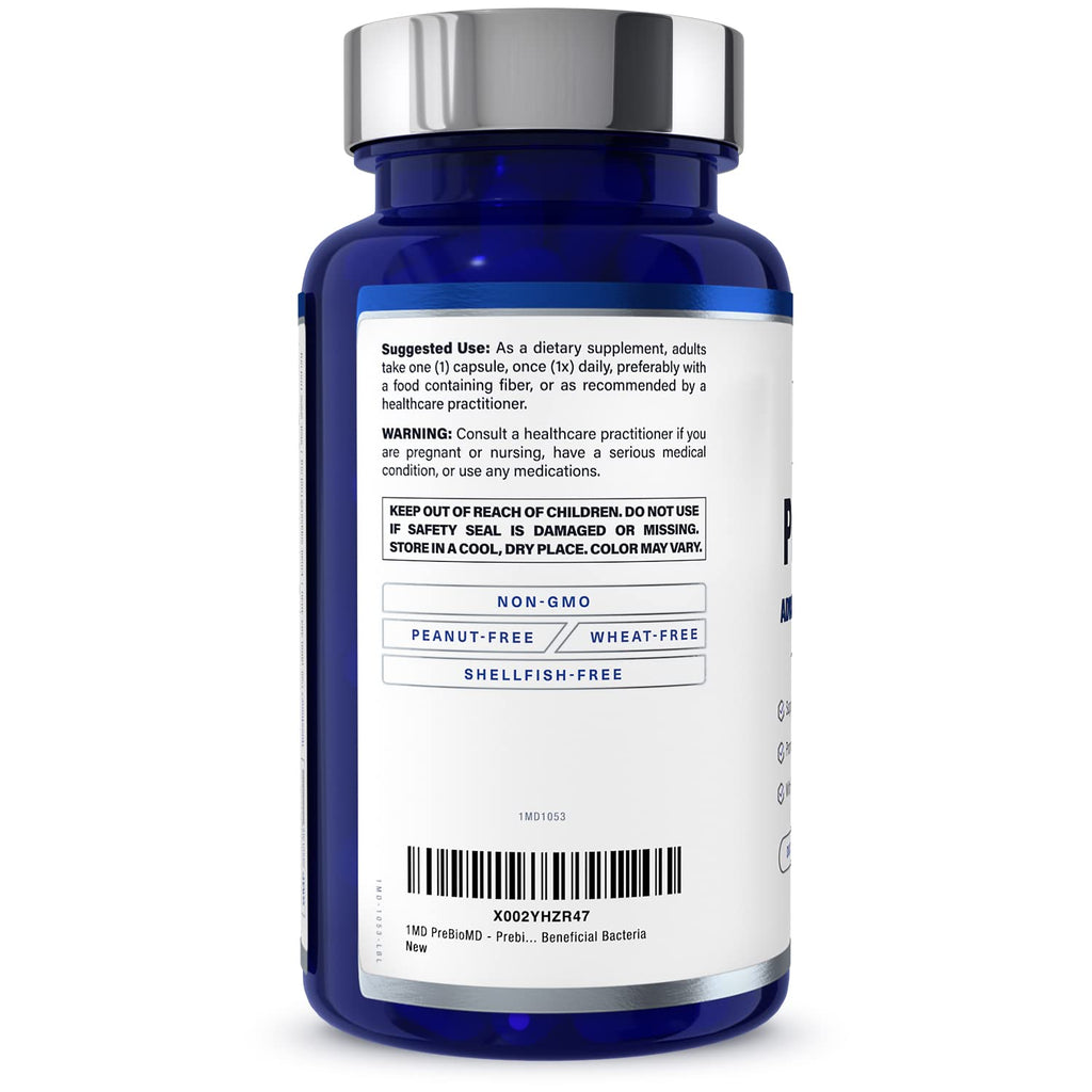 1MD Nutrition PreBioMD – Prebiotic with PreforPro® | Digestive Health