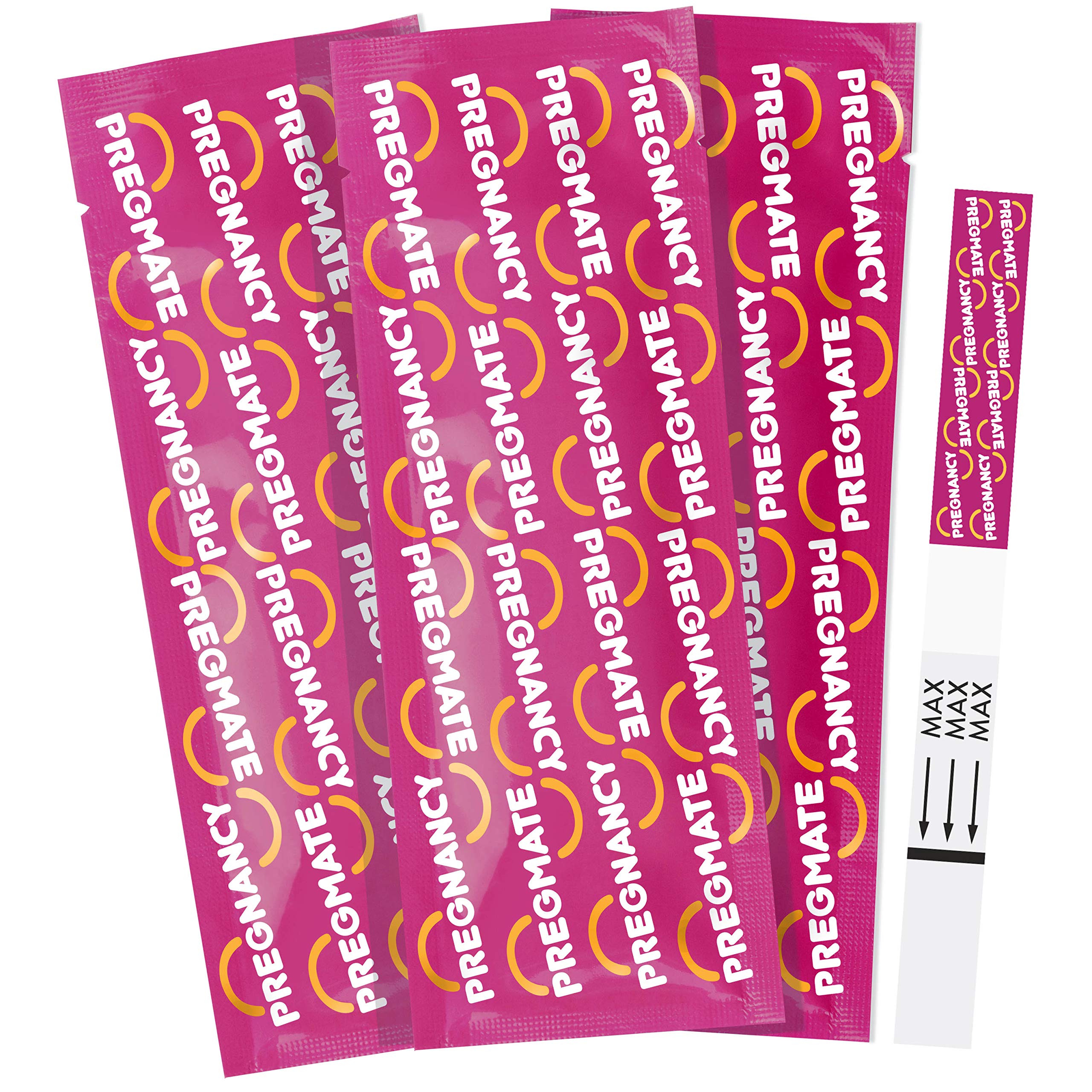 Pregmate 50 Pregnancy Test Strips – 50 Count, Quick & Accurate Home Test